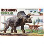 Triceratops  Diorama Set