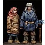 Boy & Girl (eastern Europe) WWII Period
