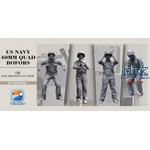 US Navy 40mm Quad Bofors Gun Crew