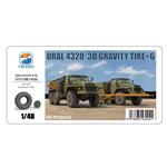 URAL 4320 3D Gravity Tyres (6pcs)