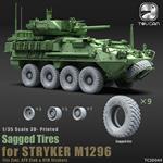 Sagged Tires for STRYKER M1296 3D-Print