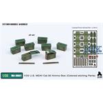 U.S. M2A1 Cal.50 Ammo Box (Colored etching Parts)