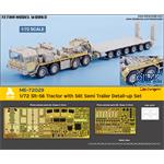 SLT-56 Tractor with 56t Semi Trailer Detail-up Set