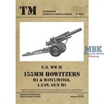 Tankograd Technical Manual U.S. Army WWII 155mm Ho