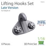Lifting Hook Set (Late) for PzKpfw IV 1/16