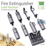 Fire Extinguisher Late for German WWII Panzer 1/35