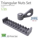 Triangular Nuts Set for WWII German Panzer