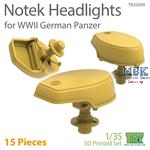 Notek Lampen / Headlights for WWII German Panzer