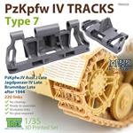 PzKpfw.III/ IV Tracks Type 7   1/35