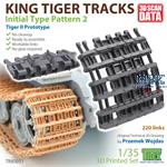 King Tiger Tracks Initial Type Pattern 2 / Ketten