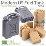 Modern US Fuel Tank set A 5GAL Marking