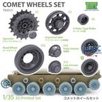 Comet Wheels Set for Tamiya