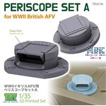 Periscope set A for WWII British Tank / AFV