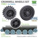 Cromwell Wheels Type 1 Set for TAMIYA 1/35