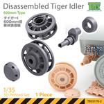 Disassembled TIGER I 600mm Idler