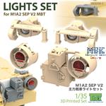 Lights set for M1A2 SEP V2