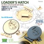 Loader's Hatch f. Early M1A1 w/Flat Blow-Off Panel