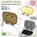 Loader's Hatch for King Tiger Porsche Turret