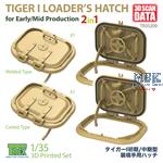 Loader's Hatch f.Tiger I Mid/Early Prod.Cast/Weld