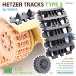 Hetzer Tracks Type 2 for TAMIYA 1/35