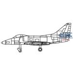 A-4C Sky Hawk 1:700