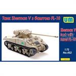 Sherman V Tank with FL-10 Turret