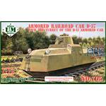 Armored Railroad car D-37 w/ turret D-13