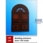 Building entrance door