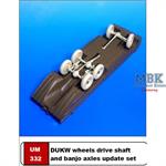 DUKW Wheels, Drive Shaft & Banjo Axle update