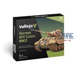 Model Color: German AFV Colors WWII (16 colors)