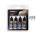 True Metallic Metal Paint Set - Imperial Gold