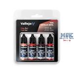 True Metallic Metal Paint Set - Ruby Red