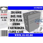 Box for 2cm Flak ammo cartridges (close case)