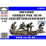 German Pak 38/40 Geschützmannschaft (1:16)