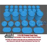 Food Cans - 3D Printed  (1:16)