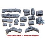 USA Halftrack Set #1 (For Tamiya M3/M21 Halftrack)