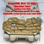 Sherman M4A1 Dragon #6083 Sandbag Front Set #SB8