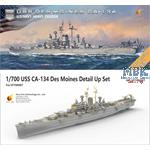 U.S. Navy Heavy Cruiser CA-134 USS DES MOINES-Delx