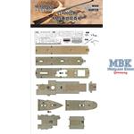 Wood Deck RMS Titanic (for Academy) 1:400