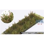 10 Büsche mit roten Blüten, Höhe 2-3 cm