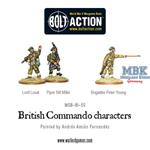 Bolt Action: British Commando Characters