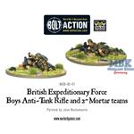 Bolt Action: BEF anti-tank rifle and 2" mortar