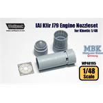 IAI Kfir J79 Engine Nozzle set
