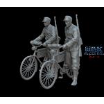 German soldiers with bicycles (1939-1941)