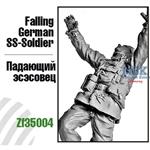 Falling German SS-Soldier