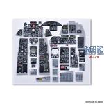 F-4E Late 3D Acrylic Instrument Panels Set