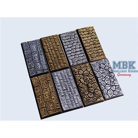 Cobblestone Bases, 25x50mm