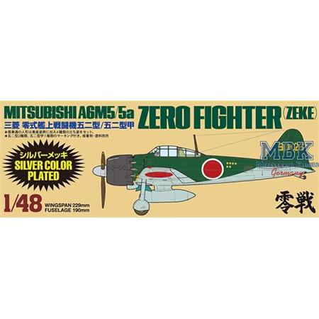 Mitsubishi A6M5 Zero (Zeke) Silver   1/48