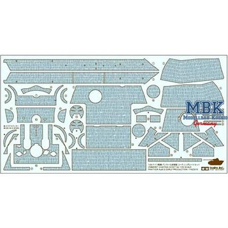 1/35 Zimmerit for Panther G early
