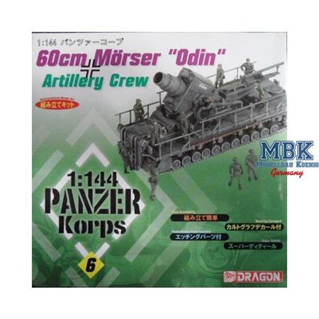 60cm Mörser "Odin" mit Crew 1:144
